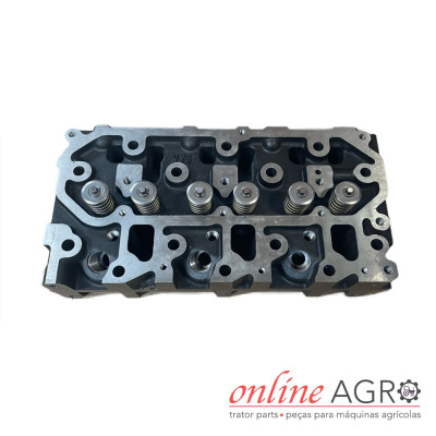 Cabeçote de cilindro metálico para motor agrícola