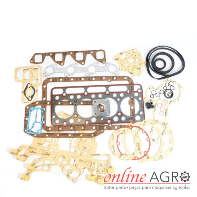 Conjunto de juntas para motor e anilhas para m 3quinas agr 2colas