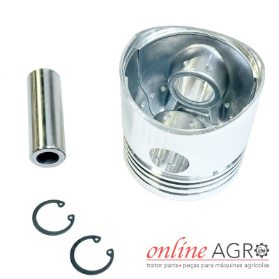 Conjunto de peças metálicas para motor com logótipo online AGRO