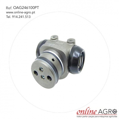 componente mecânico metálico cinzento com juntas de borracha preta