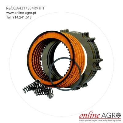 peças de embraiagem para máquinas agrícolas com molas e anéis de vedação