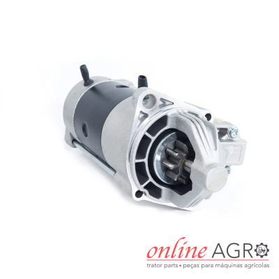 Motor de arranque metálico para máquinas agrícolas com logótipo online AGR