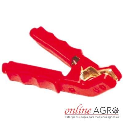 Alicate vermelho metálico com punhos anatómicos