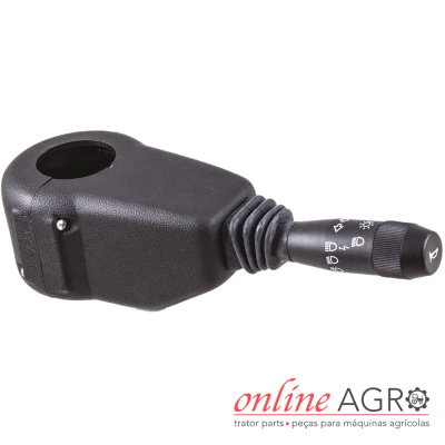 Comando de luz preto para máquina agrícola