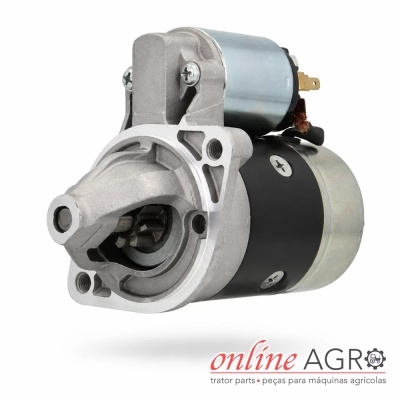 Motor de arranque metálico para tratores com logo online AGRO