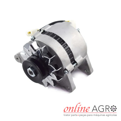 Alternador metálico para maquinaria agrícola com logotipo online AGRO