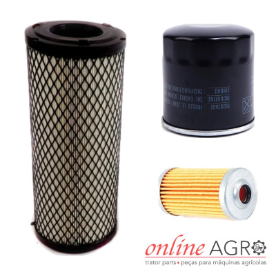 Filtros automóveis variados para máquinas agrícolas