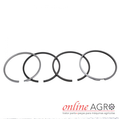 Anéis para motor de trator em metal com texto online AGRO tractor parts • peças para máquinas agrícolas.