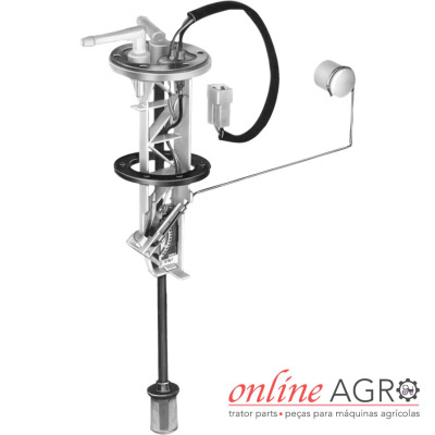 Sensor de nível de combustível metálico com fio preto e logótipo online AGRO