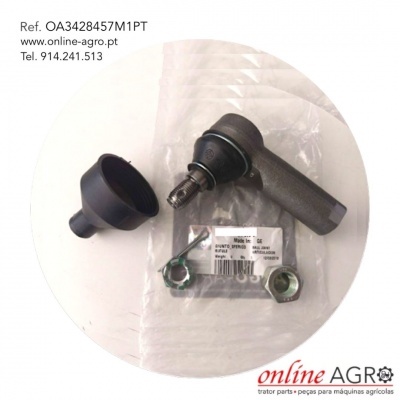 Conjunto de peças metálicas e plásticas para máquina agrícola com etiquetas e logótipo online AGRO