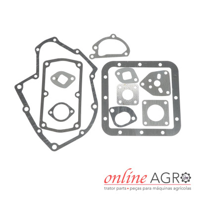 Conjunto de juntas metálicas para máquinas agrícolas