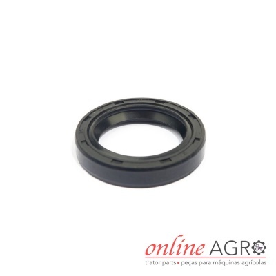 Vedante preto circular em fundo branco com logótipo online AGRO
