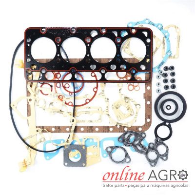 Conjunto de juntas e anéis de vedação para motores com logo online AGRO