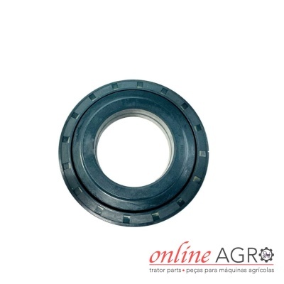 Vedante de borracha preto redondo para máquinas agrícolas com logótipo online AGRO