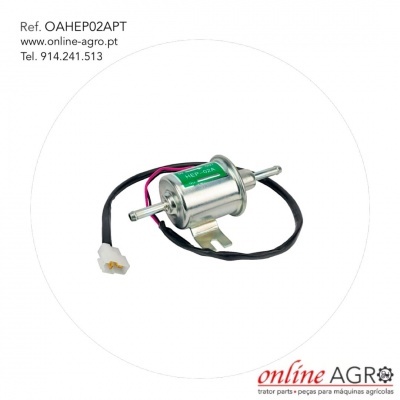 Filtro metálico de combustível com cabo e conector plástico