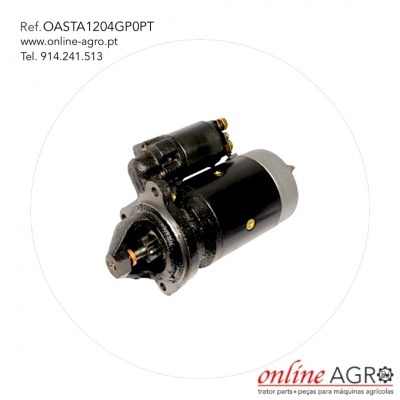 peça mecânica metálica preta com texto de referência e logotipo