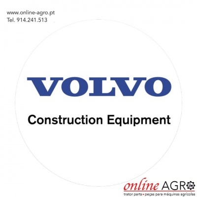 Logotipo VOLVO Construction Equipment com contacto e marca online AGRO