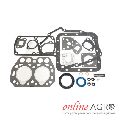 Conjunto de juntas e vedantes para motor com logotipo online AGRO.