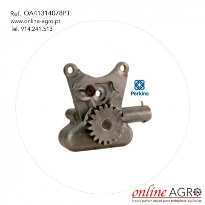 Peça metálica com engrenagem e texto de referência e contacto