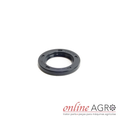 Vedante preto circular para máquinas agrícolas sobre fundo branco com logótipo online AGRO