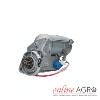 Motor de arranque para máquinas agrícolas com cabos e conector