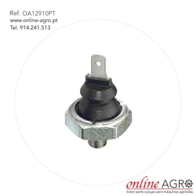 Sensor de pressão metálico e borracha preta para máquinas agrícolas