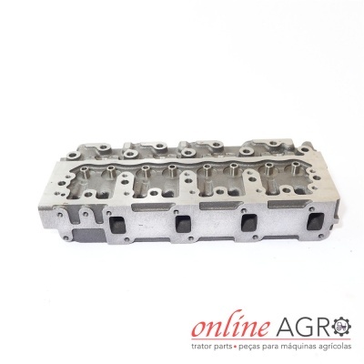 Cabeçote de motor em metal com logótipo online AGRO