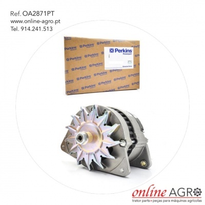Alternador metálico com ventoinha e embalagem Perkins para máquinas agrícolas