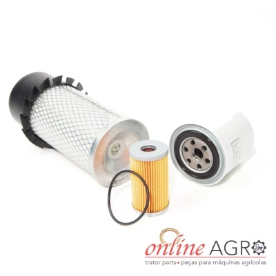 Conjunto de filtros para máquina agrícola com logotipo online AGRO