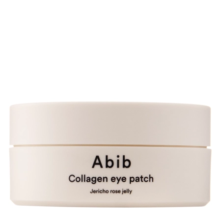 Pote branco de creme cosmético Abib Collagen eye patch