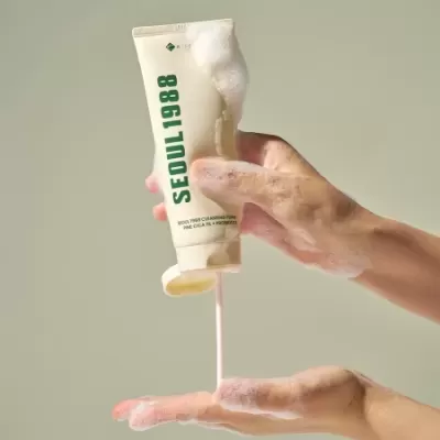 K-SECRET&#x20;-&#x20;SEOUL&#x20;1988&#x20;Cleansing&#x20;Foam&#x20;&#x3A;&#x20;Pine&#x20;Cica&#x20;1&#x25;&#x20;&#x2B;&#x20;Probiotics&#x20;-&#x20;Cleansing&#x20;Facial&#x20;Foam&#x20;-&#x20;150ml