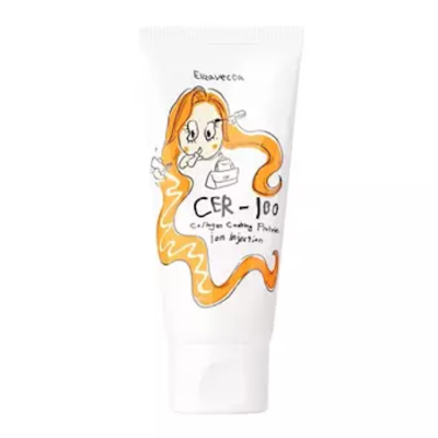 Frasco branco com ilustração e texto CER-100