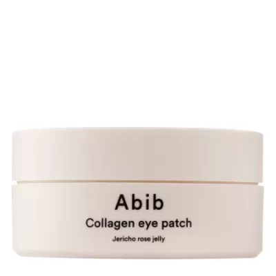 Pote branco de creme cosmético Abib Collagen eye patch