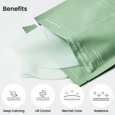 Biodance&#x20;-&#x20;Refreshing&#x20;Sea&#x20;Kelp&#x20;Real&#x20;Deep&#x20;Mask&#x20;-&#x20;Soothing&#x20;and&#x20;Moisturizing&#x20;Face&#x20;Mask&#x20;-&#x20;1pc&#x2F;34g