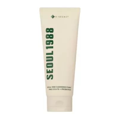 Tubo branco de limpeza facial K-SECRET SEOUL 1988