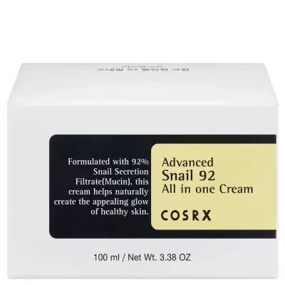 COSRX&#x20;-&#x20;Advanced&#x20;Snail&#x20;92&#x20;All&#x20;in&#x20;One&#x20;Cream&#x20;-&#x20;100g