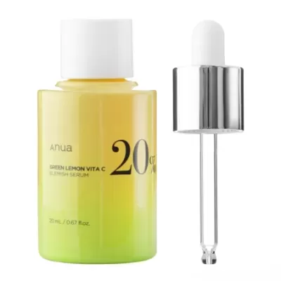 Anua&#x20;-&#x20;Green&#x20;Lemon&#x20;Vita&#x20;C&#x20;Blemish&#x20;Serum&#x20;-&#x20;Brightening&#x20;Face&#x20;Serum&#x20;-&#x20;20ml