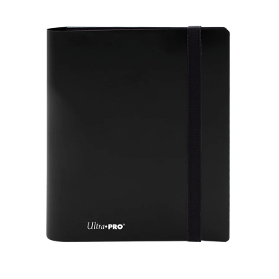 Pasta preta Ultra PRO com fecho elástico