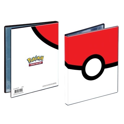 Capas para cartas colecionáveis Pokémon com padrão de Pokébola