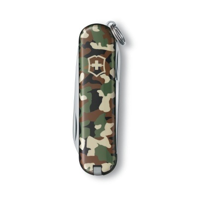 Canivete suíço camuflado Victorinox com argola metálica