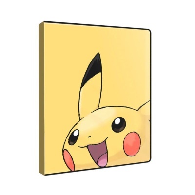 Caixa amarela com imagem do Pikachu do Pokémon