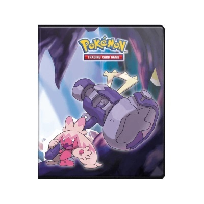 Estojo Pokémon Trading Card Game com Pokémon e logo colorido.