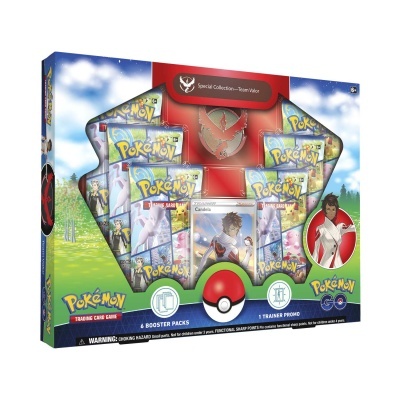 Conjunto Pokémon Team Valor com cartas e promo