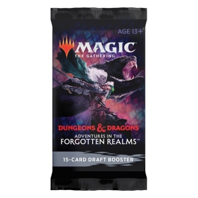 Pacote booster Magic The Gathering Dungeons & Dragons Adventures in the Forgotten Realms