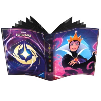 Caderno Disney Lorcana com ilustração da Rainha Má