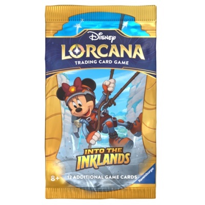 Pacote de cartas Disney Lorcana com Mickey aventureiro