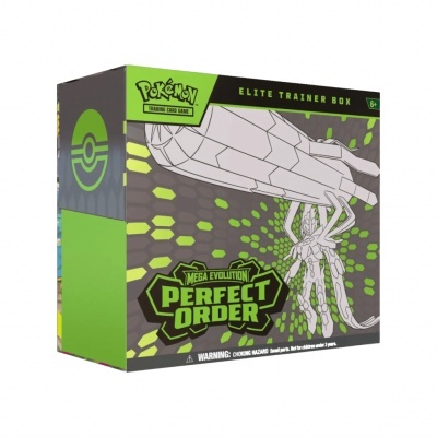 Caixa de jogo Pokémon Elite Trainer Box Mega Evolution Perfect Order