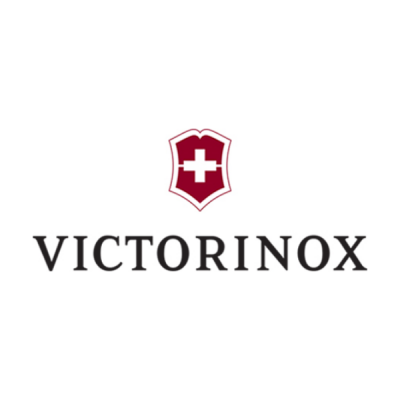 Logótipo VICTORINOX com escudo vermelho e cruz branca