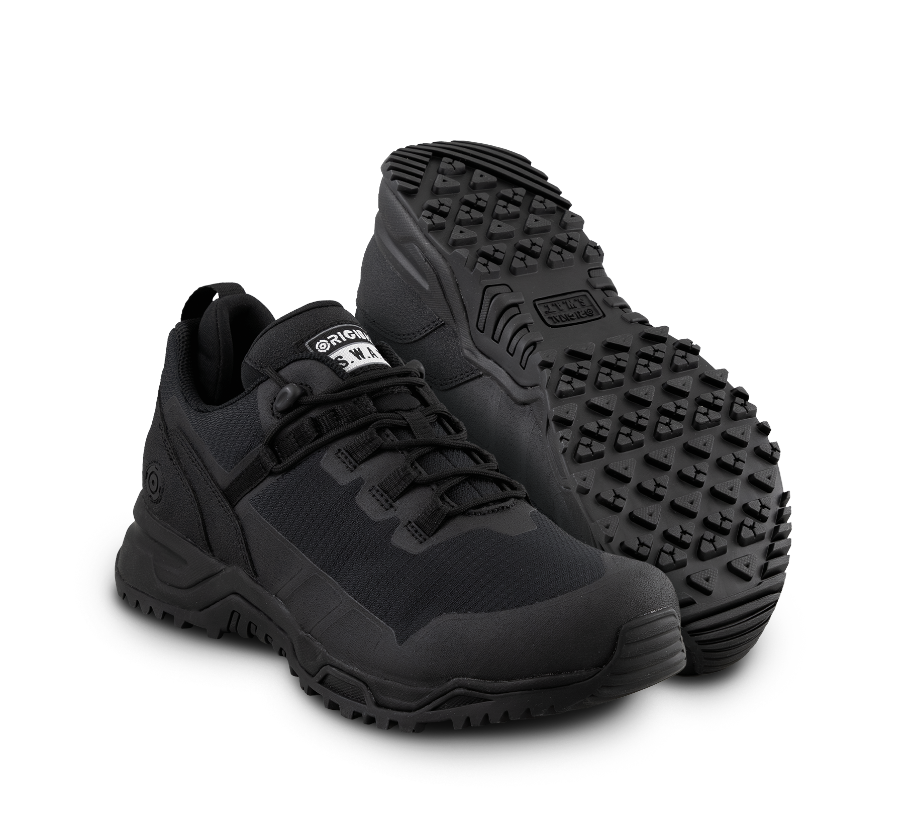 Alpha Fury 2.0 Low Black Ténis pretos S.W.A.T. com sola antiderrapante
