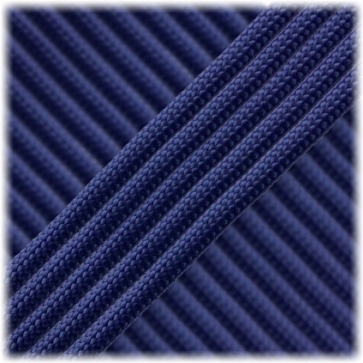 Corda azul trançada em close-up